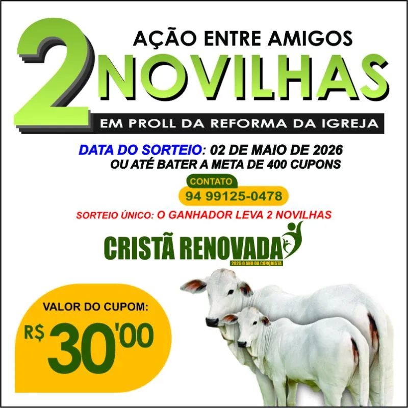 Imagem da campanha REFORMA DA IGREJA