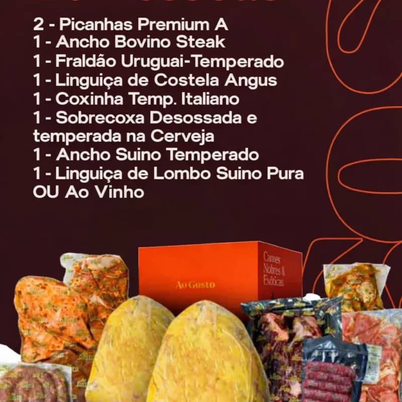 Imagem da campanha Churrasco em família