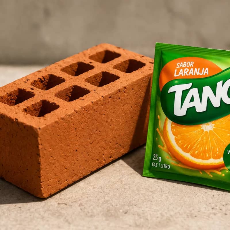 Imagem da campanha Rifa de 1 tijolo e 1 suco tang ou p1x