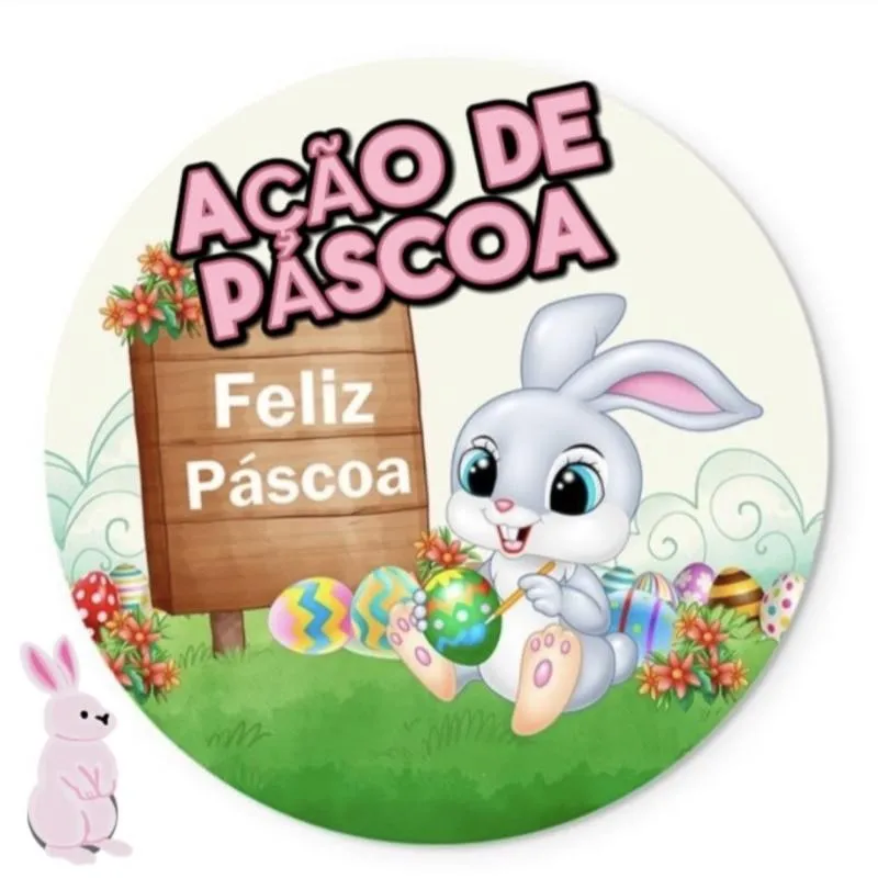 Imagem da campanha AÇÃO DE PÁSCOA