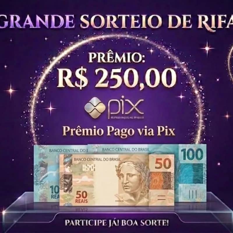 Imagem da campanha Rifa de 250 reais