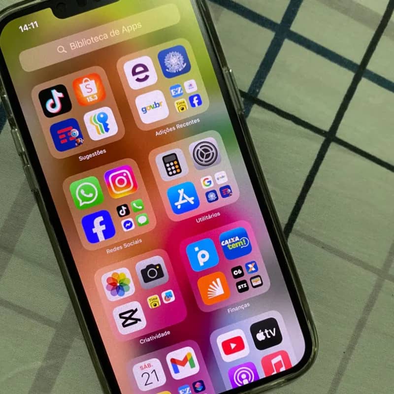 Imagem da campanha iPhone 14 Plus 128 g (semi-novo)