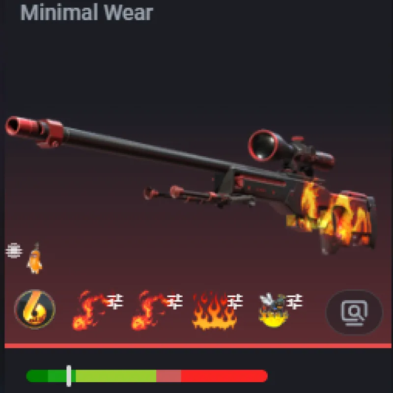 Imagem da campanha AWP | Wildfire -  Minimal Wear