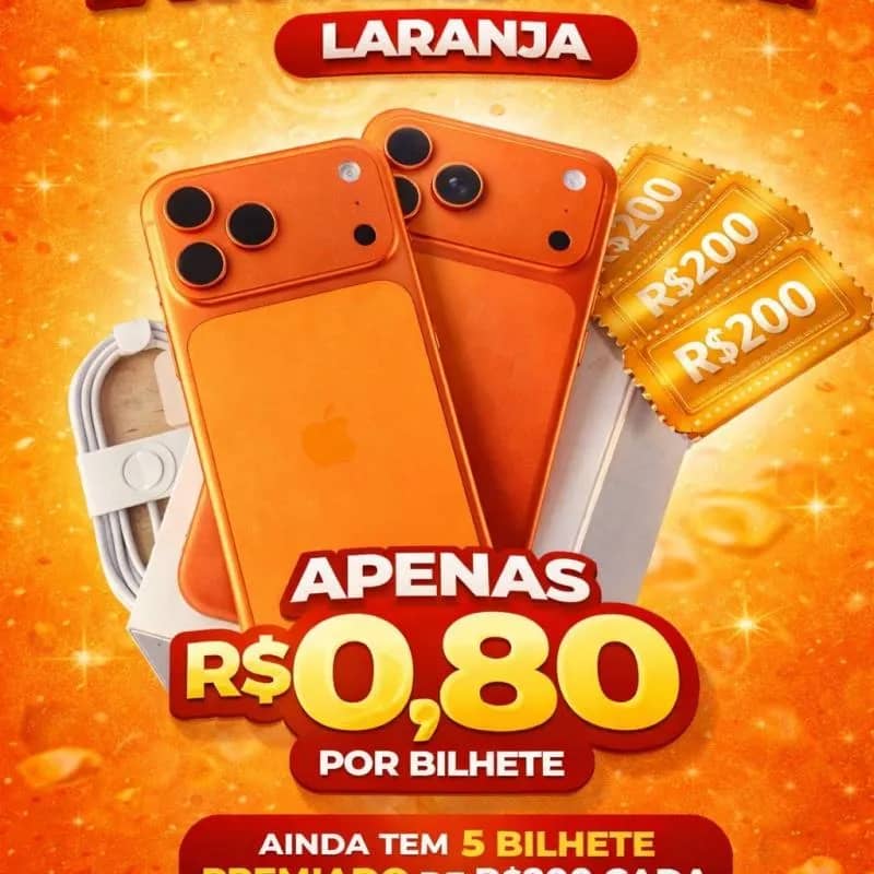 Imagem da campanha iPhone 17 pro Max