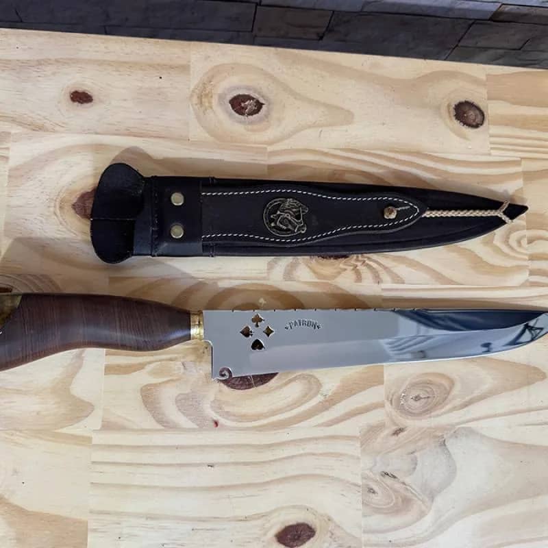 Imagem da campanha Rifa Patron Facas Artesanais – Abril 2026 | Edição #01