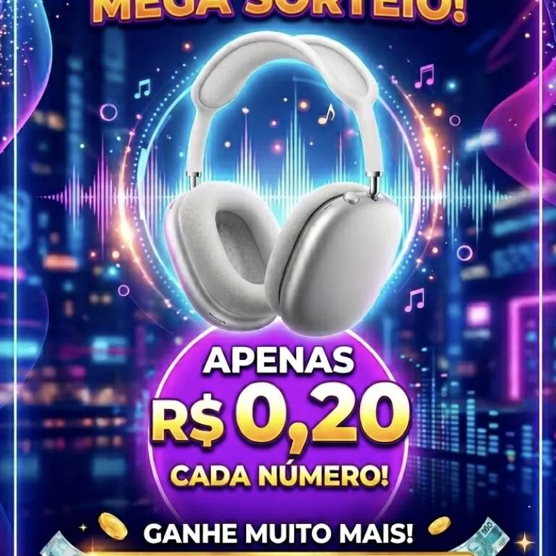 Imagem da campanha Rifa dê um fone p9