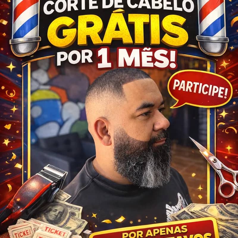 Imagem da campanha CORTE GRATIS POR UM MES