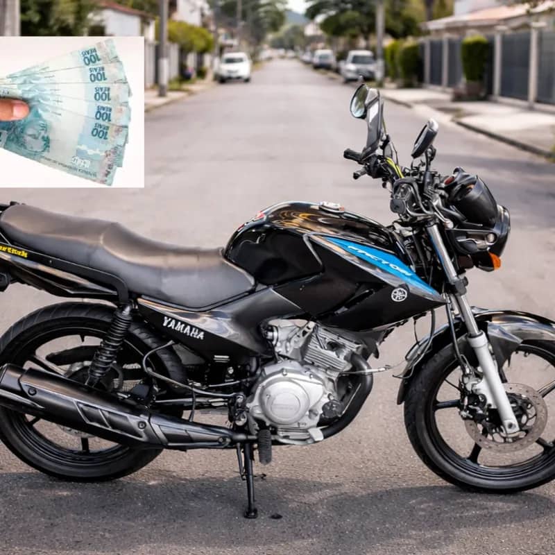 Imagem da campanha Rifa Motocicleta Yamaha Factor 125 + Prêmio