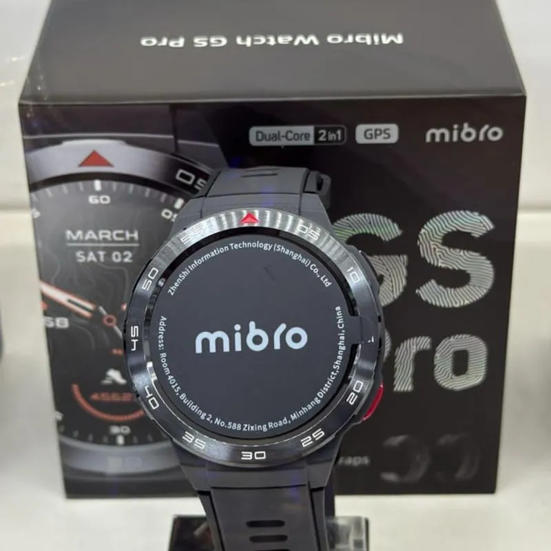 Imagem da campanha Smartwatch Mibro GS Pro! ⌚ AMOLED • GPS • Chamadas • 105+ modos