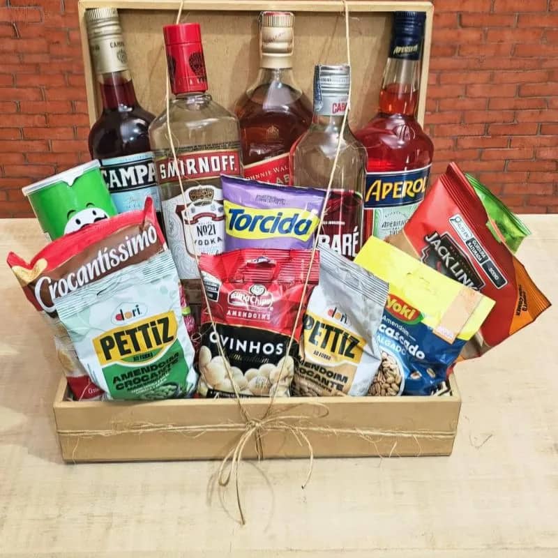 Imagem da campanha Rifa Caixa de bebidas e Petiscos