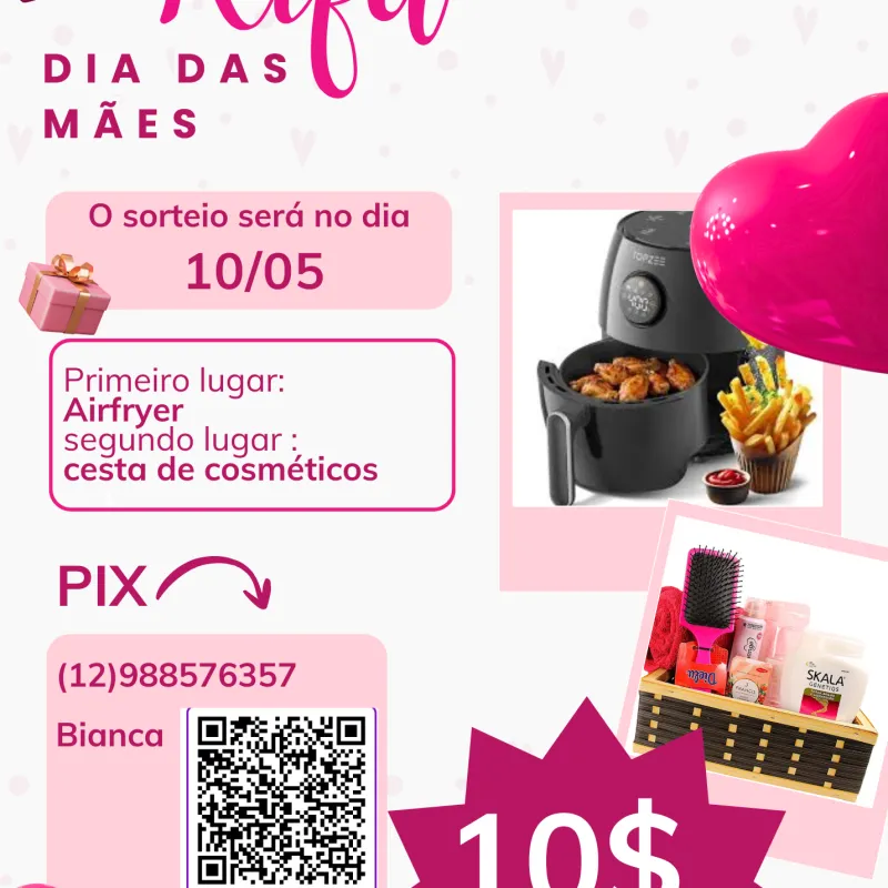 Imagem da campanha Rifa de dia das mães ✨