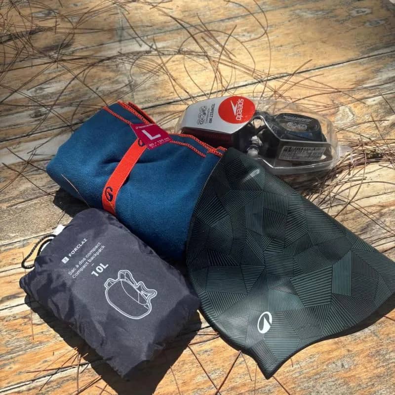 Imagem da campanha Rifa Kit Natação