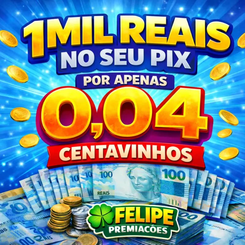 Imagem da campanha MIL REAIS NO PIX 💸