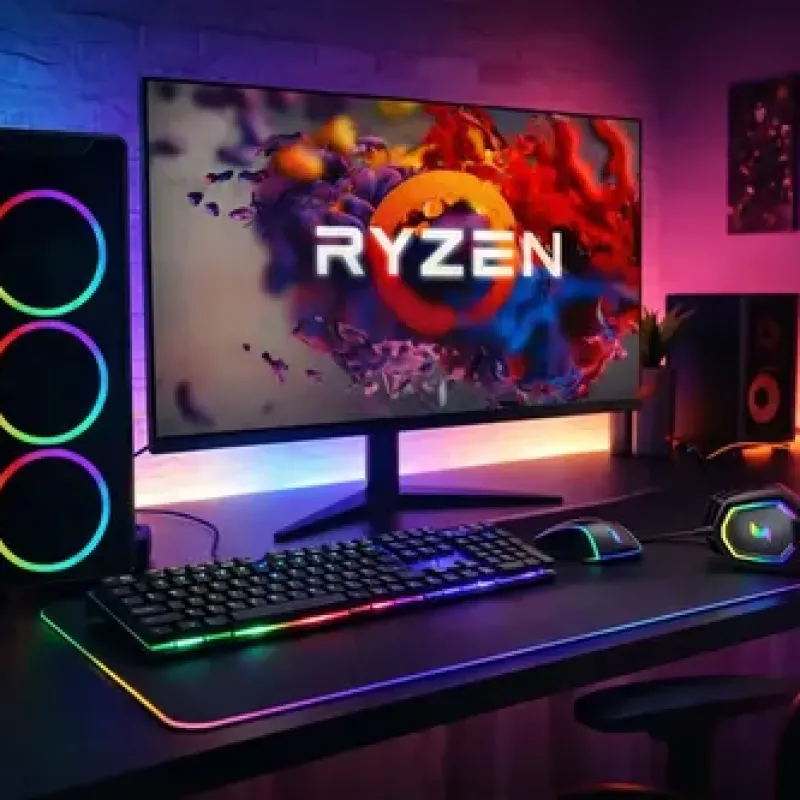 Imagem da campanha PC GAMER RIZEN 5