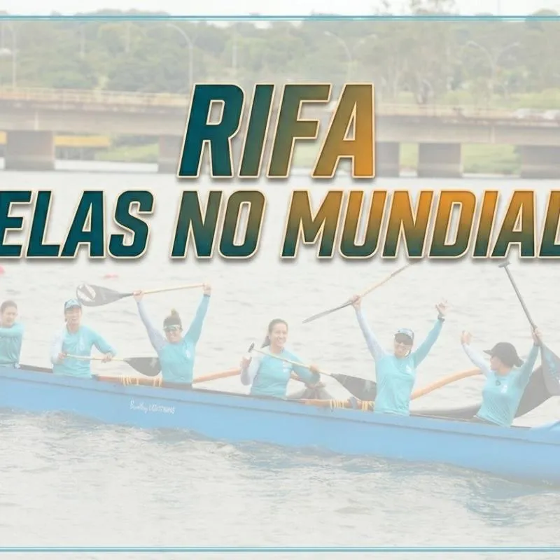 Imagem da campanha RIFA ELAS NO MUNDIAL