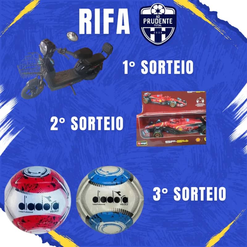 Imagem da campanha RIFA PARA PAGAMENTO ARBITRAGEM CAMPEONATO PAULISTA