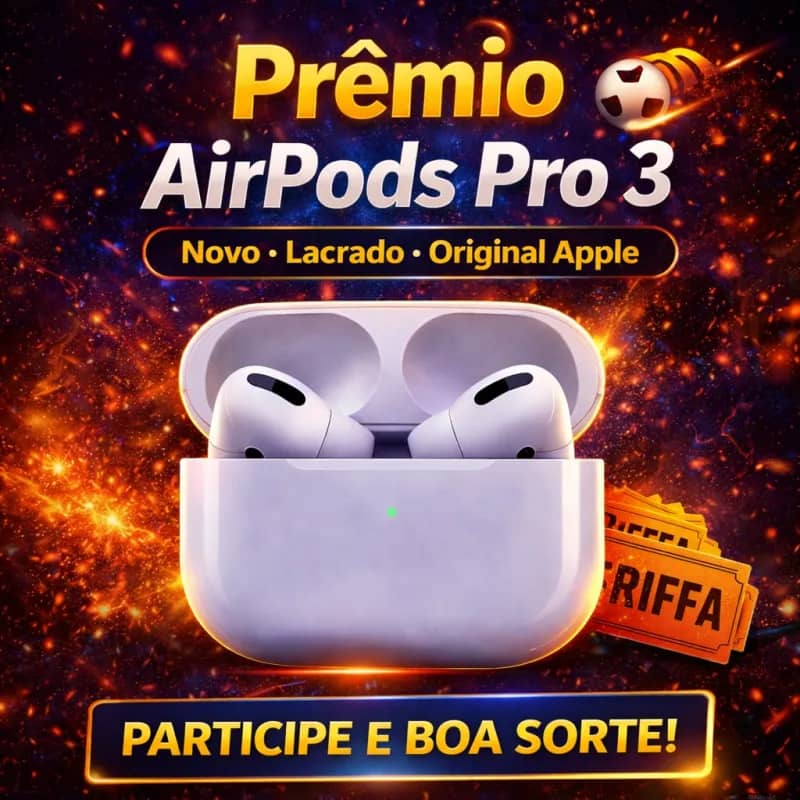 Imagem da campanha Apple AirPods Pro Lacrado