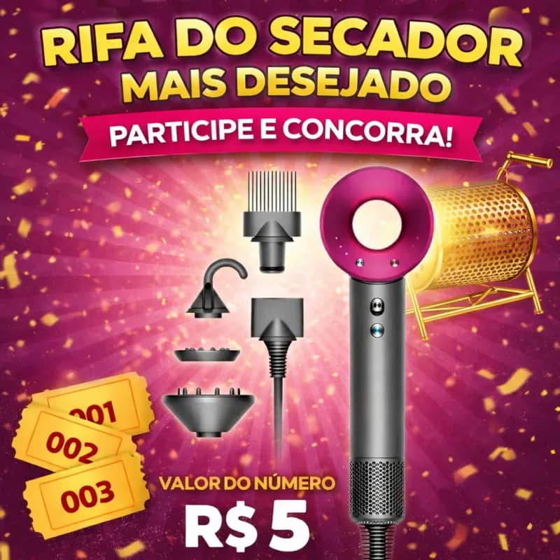 Imagem da campanha Dyson Supersonic Fucsia