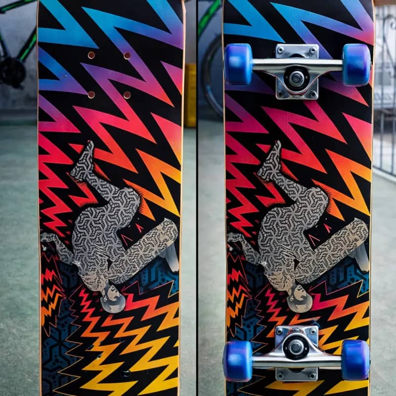 Imagem da campanha Rifa skate