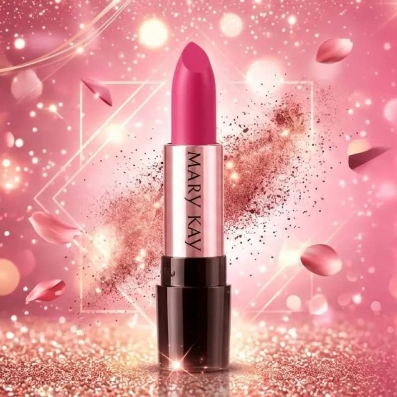 Imagem da campanha Batom Mary Kay (Fuchsia)