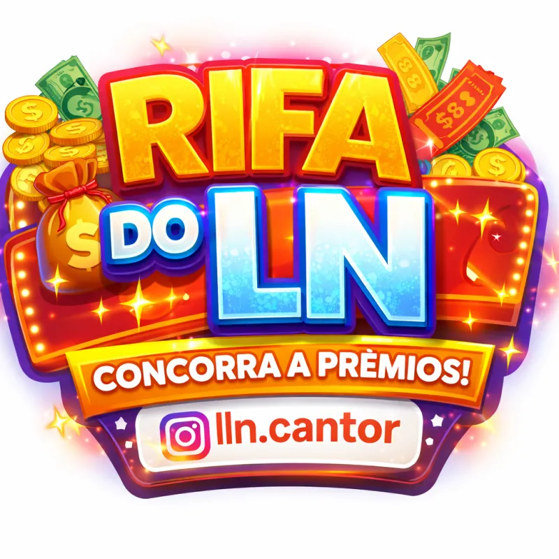Imagem da campanha Rifa do LN