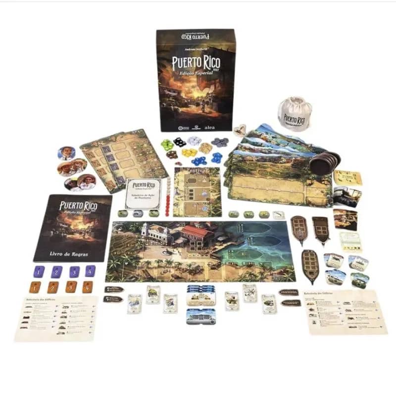 Imagem da campanha Boardgame puerto rico: standard edition