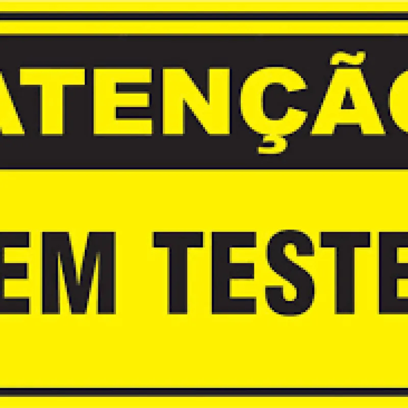 Imagem da campanha teste