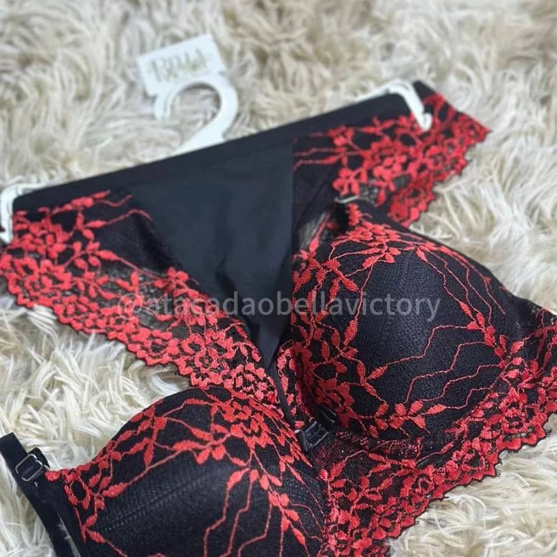 Imagem da campanha Langerie ótima qualidades , a ganhadora pode escolher a cor e o  tamanho ( P, M ou G) . Corre a ja garanta o seu número...