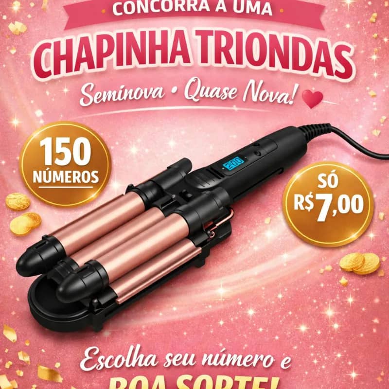 Imagem da campanha Rifa em prol da JMJ