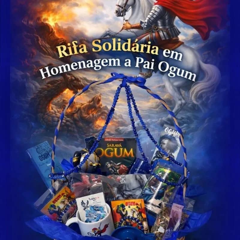 Imagem da campanha Rifa Ogum