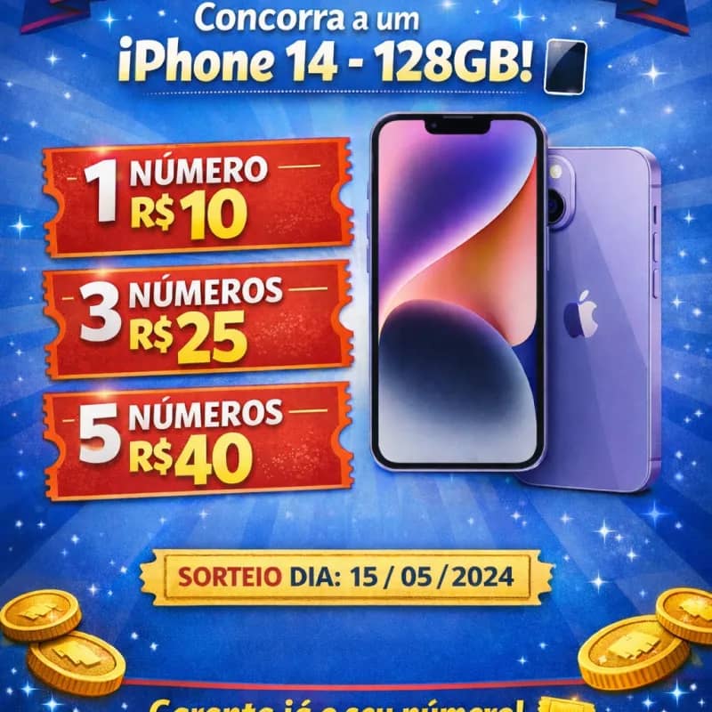 Imagem da campanha Rifa Solidária