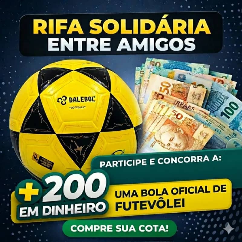 Imagem da campanha Rifa solidária: Ação entre amigos