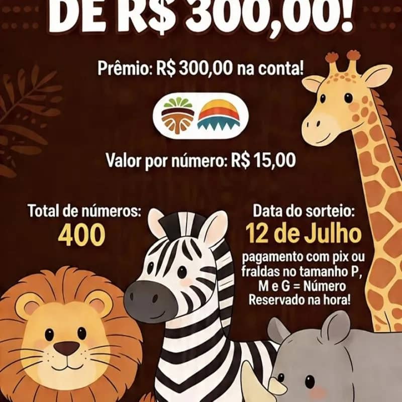 Imagem da campanha Rifa do ravi🤎