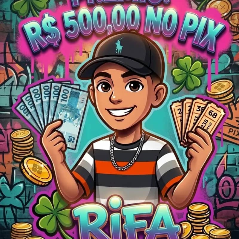 Imagem da campanha MARTINI RIFA PREMIO 500,00 💸🍀