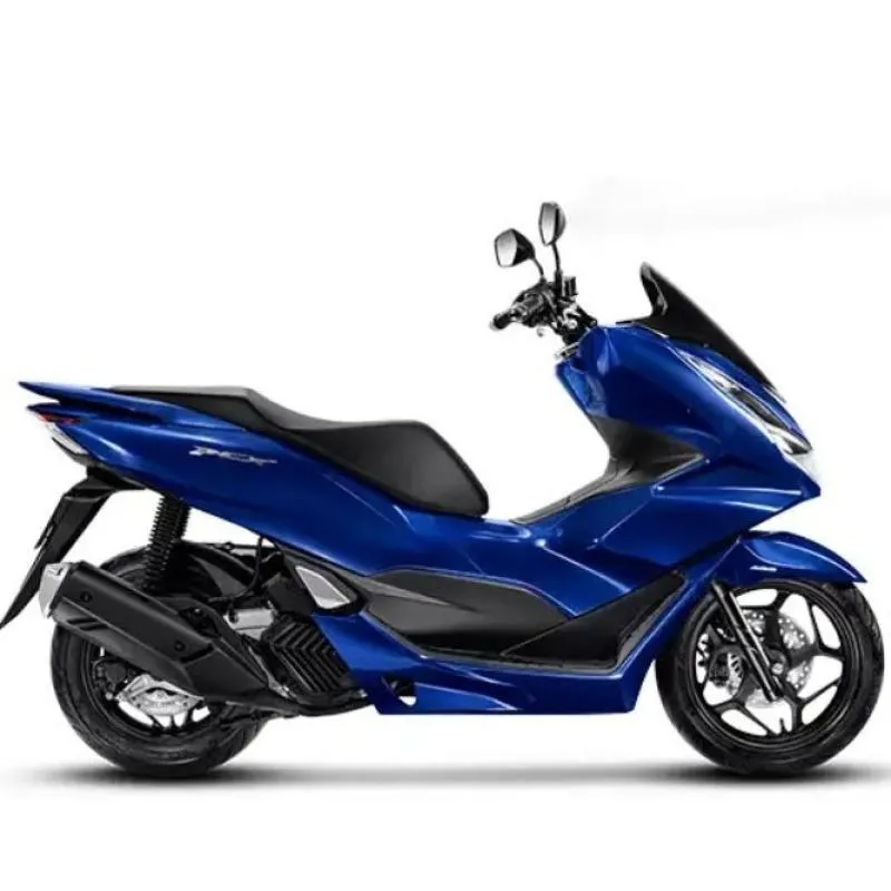 Imagem da campanha moto scooter pcx azul 2025