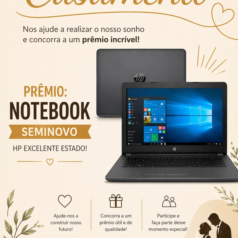 Imagem da campanha Rifa de Casamento Andre & Monique