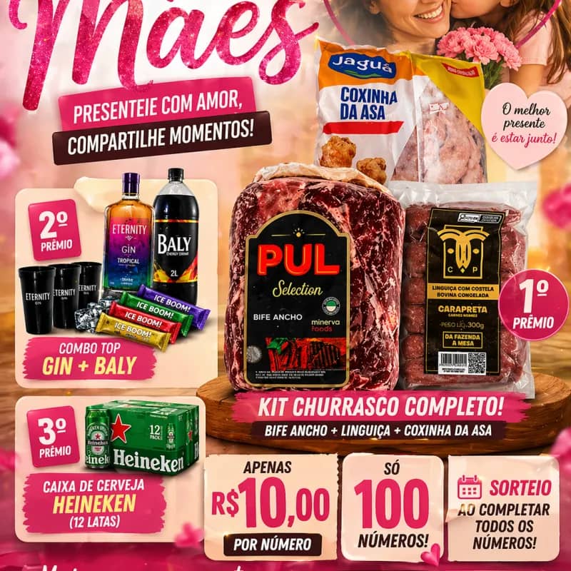 Imagem da campanha 🌸🔥 RIFA ESPECIAL DIA DAS MÃES 🔥🌸