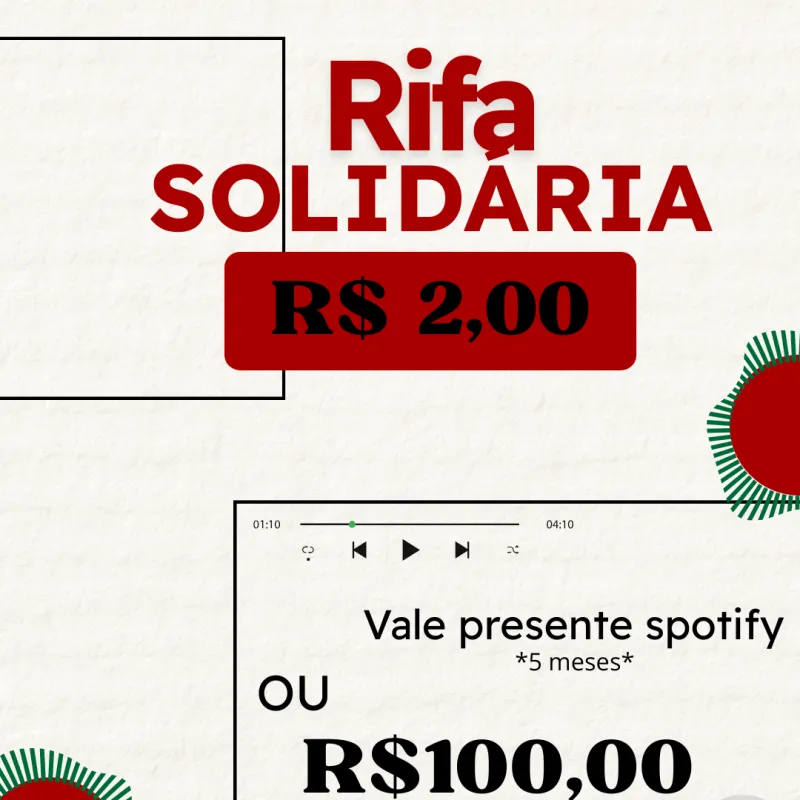 Imagem da campanha Rifa Solidária 2 - Gincana 2026