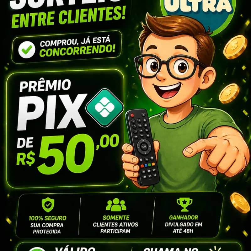 Imagem da campanha PIX PREMIADO