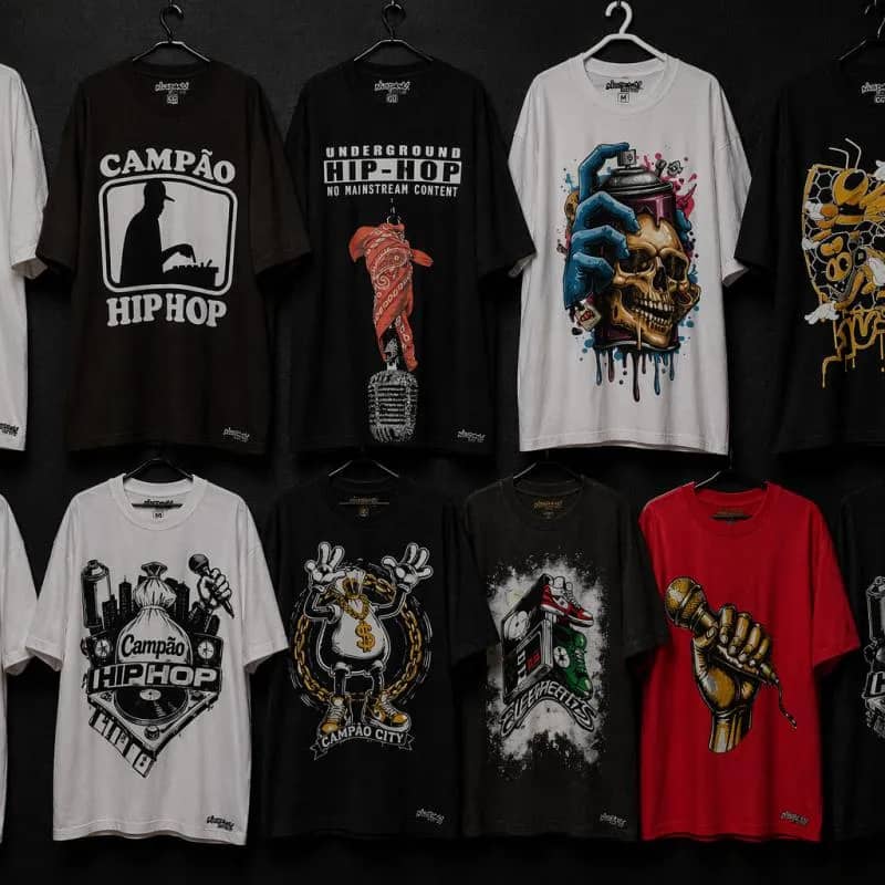 Imagem da campanha Rifa camisetas Oversized