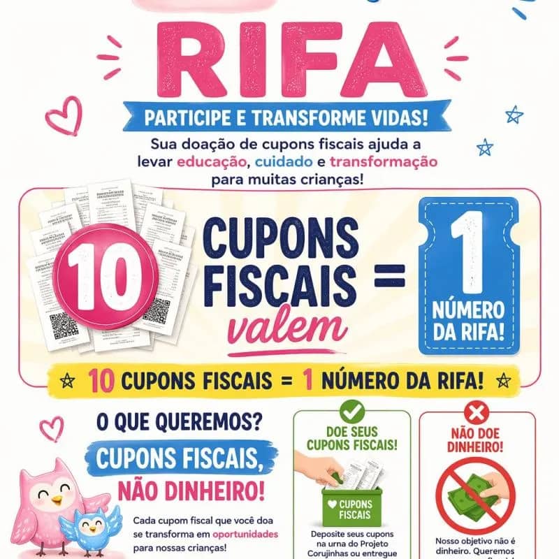 Imagem da campanha CUPOM FISCAL