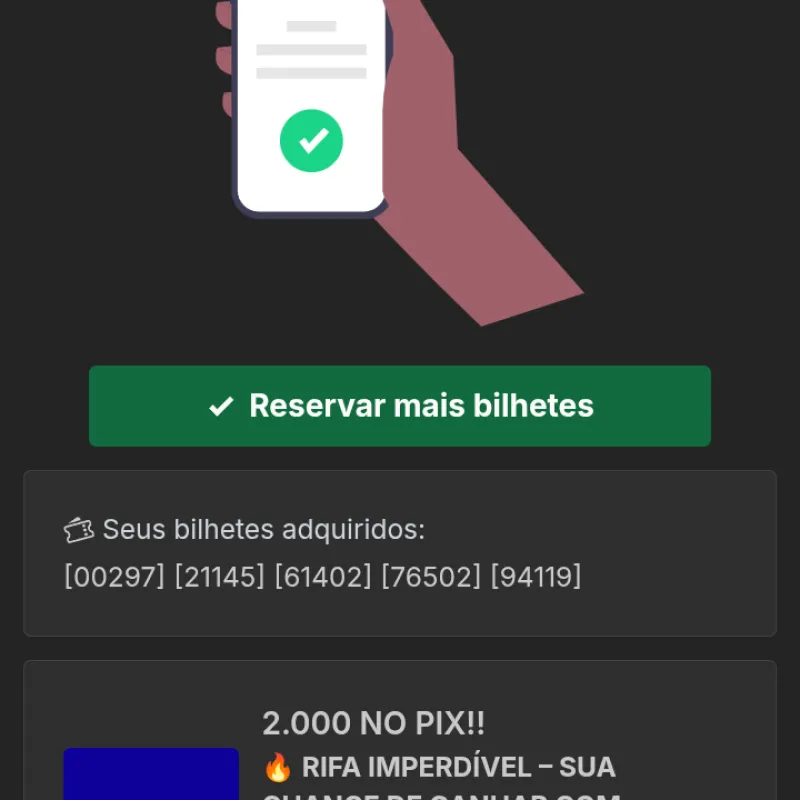 Imagem da campanha Vania