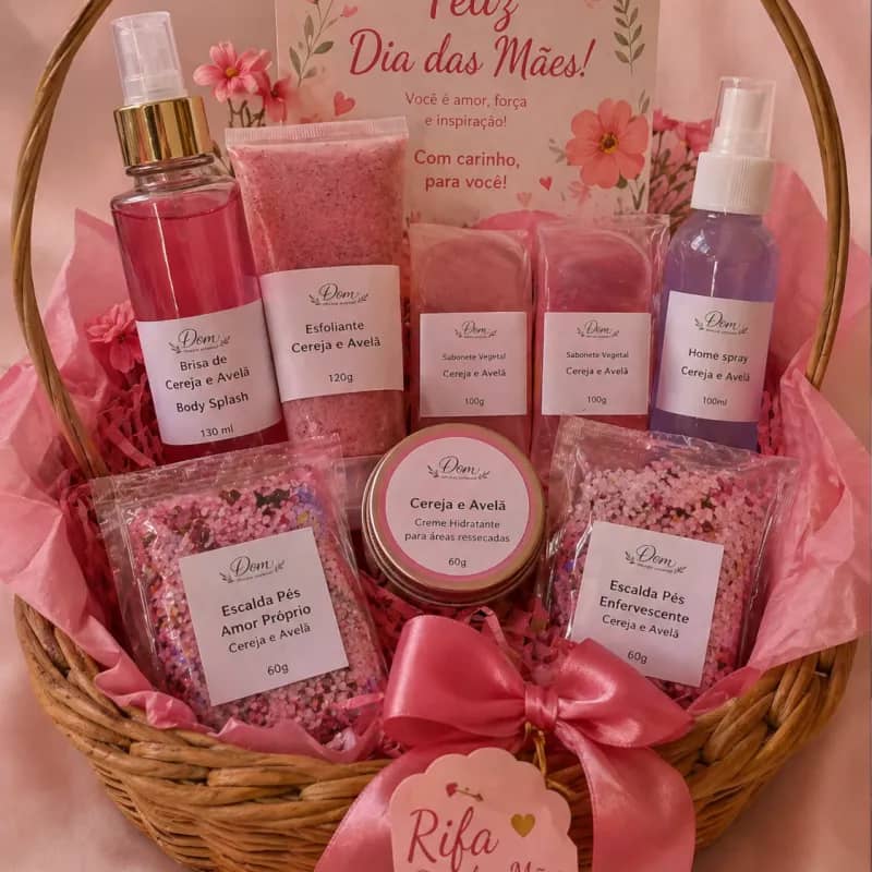 Imagem da campanha RIFA DIA DAS MÃES – DOM SABOARIA