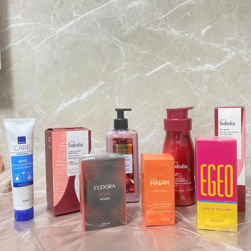 Imagem da campanha Kit Natura Eudora Boticario