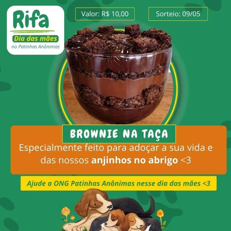 Imagem da campanha Dia das mães no Patinhas Anônimas