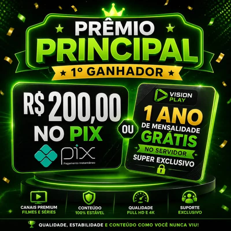 Imagem da campanha 🏆 Festival de Prêmios Vision Play