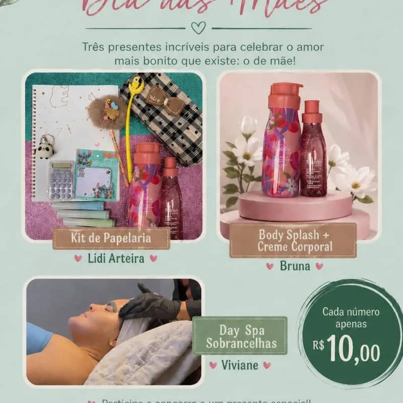 Imagem da campanha Rifa dia das Mães