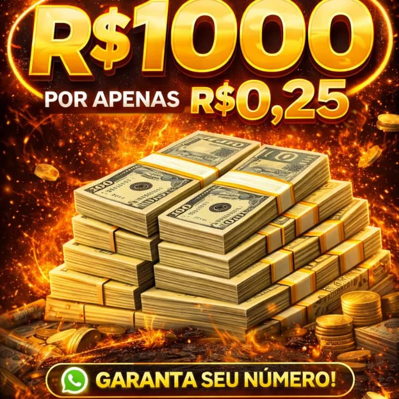 Imagem da campanha R$1.000,00 NO PIX
