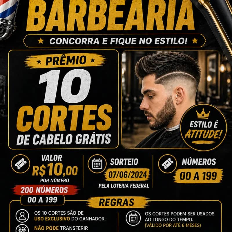 Imagem da campanha 🚨‼️10 cortes ‼️🚨