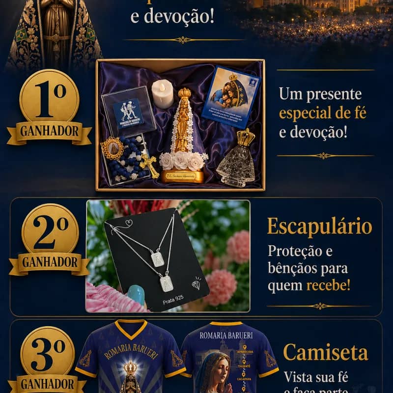 Imagem da campanha Colaboração Romaria Passos de Maria